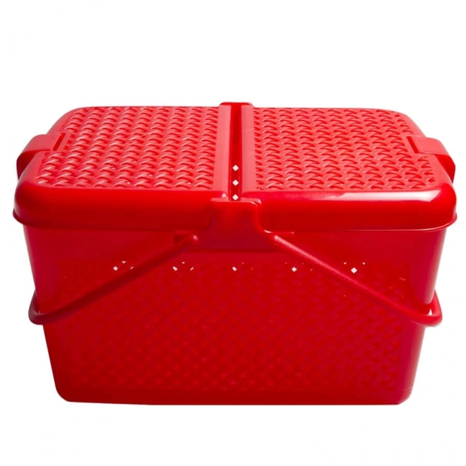 Panier de pique-nique fermable - rectangulaire, FABRICATION POLONAISE