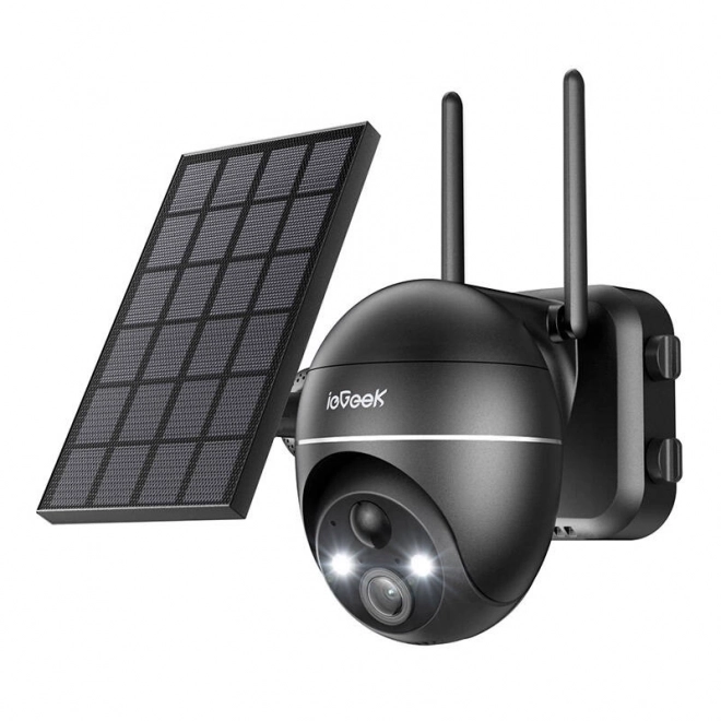 Caméra WiFi extérieure sans fil 5MP avec panneau solaire de ieGeek