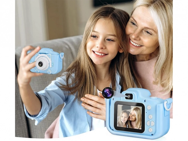 Appareil photo numérique pour enfants avec chat