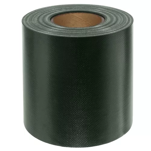Ruban de clôture 19cmx35m 630g/m2 vert 23706