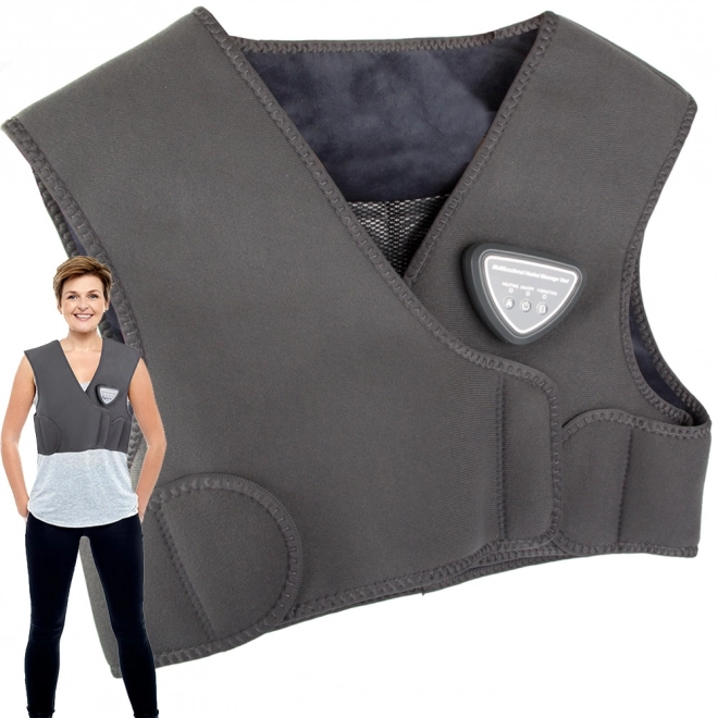 Veste chauffante et massante sans fil