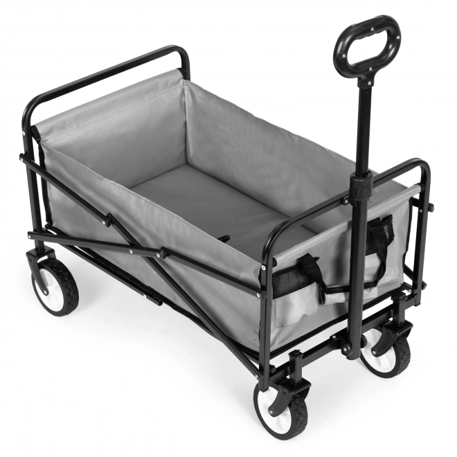 Chariot de jardin pliable MultiGarden gris 48x90 cm