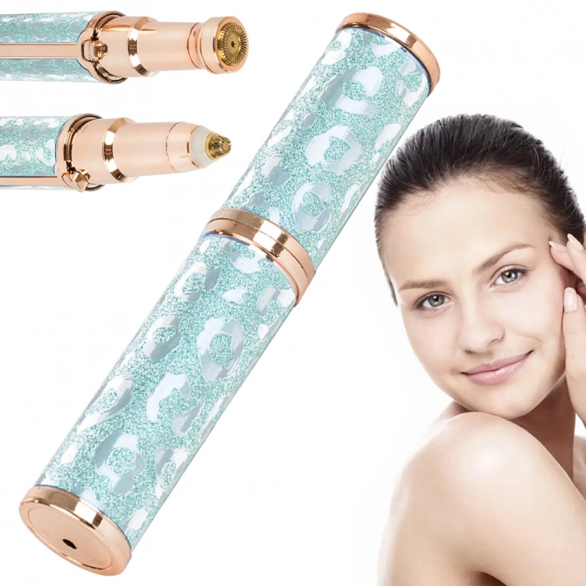 Épilateur visage et tondeuse à sourcils pour femmes