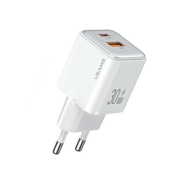 Chargeur mural USB-C+USB-A PD 3.0 30W charge rapide