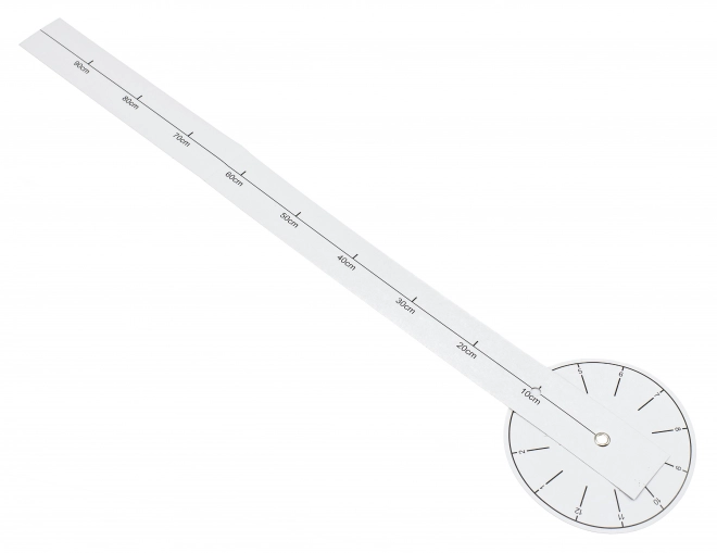 Horloge murale adhésive DIY grand modèle 80-120 cm noir