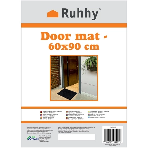 Paillasson d'entrée - 60x90cm Ruhhy 22055