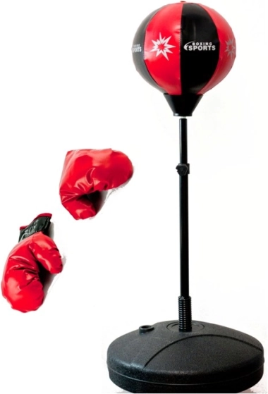 Poire de boxe pour enfants avec support et gants