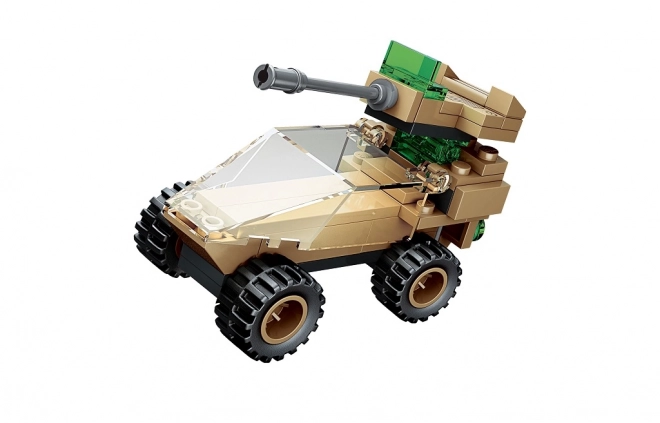 Qman Avion d'attaque kit de construction 8 en 1