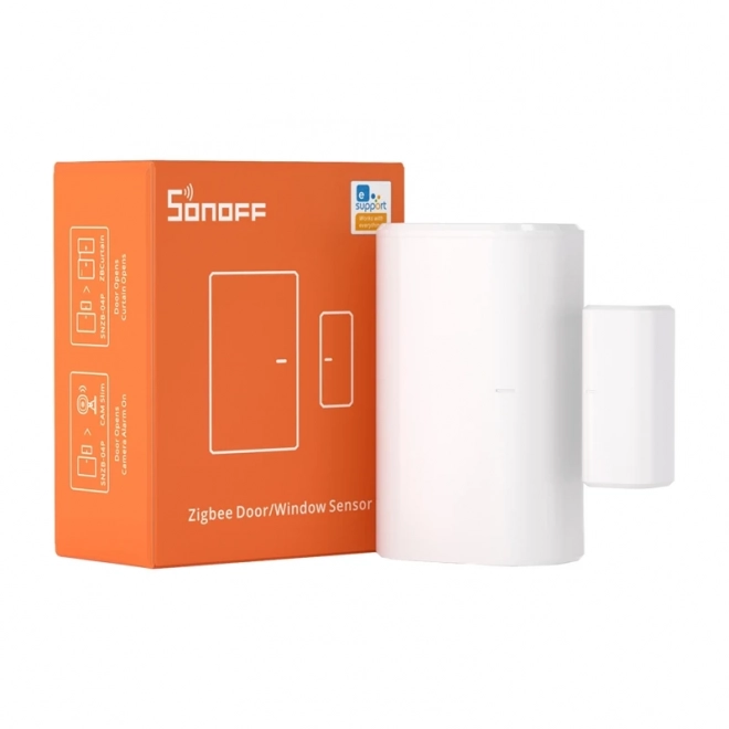 Capteur d'ouverture de portes et fenêtres ZigBee SONOFF SNZB-04P avec batterie