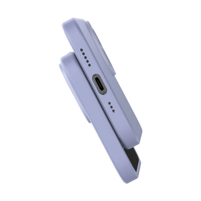 Étui Baseus Liquid Silica Gel pour iPhone 14 Plus lavande