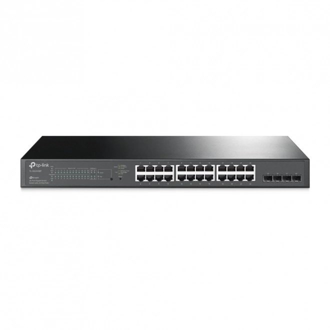Commutateur TP-Link JetStream 28 ports gigabit avec PoE+ et 4 ports SFP