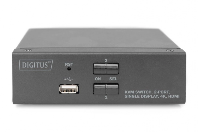 Commutateur HDMI KVM 2 ports avec résolution 4K