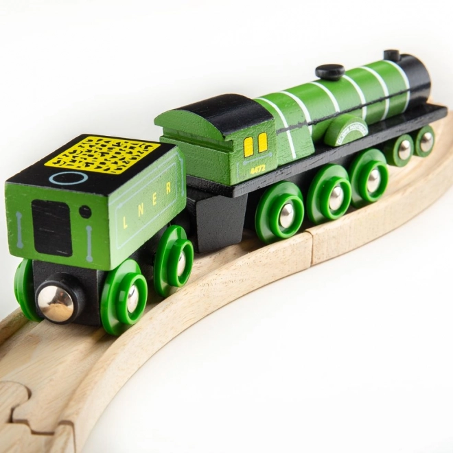 Bigjigs Rail Réplique en bois locomotive Flying Scotsman