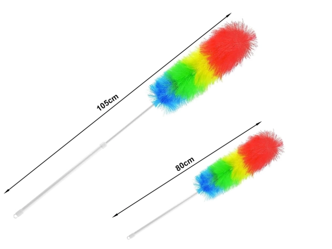 Brosse à poussière télescopique