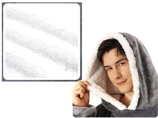 Grande et confortable capuche