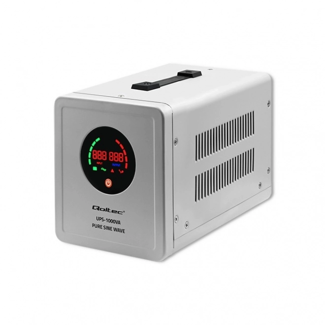 Alimentation de secours Qoltec Pure Sine Wave UPS 1000VA