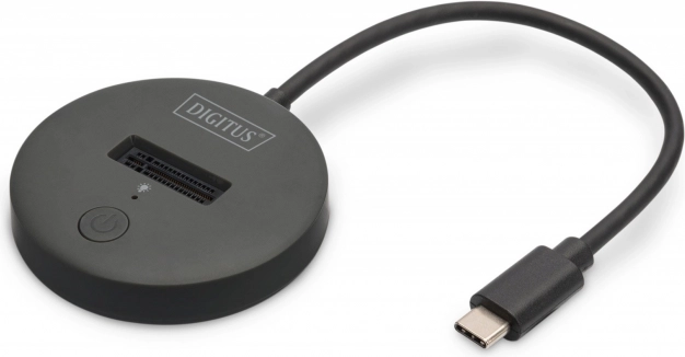 Station d’accueil pour SSD M.2 NVMe/SATA avec USB‑C 3.2 Gen2 10 Gbit/s, noir