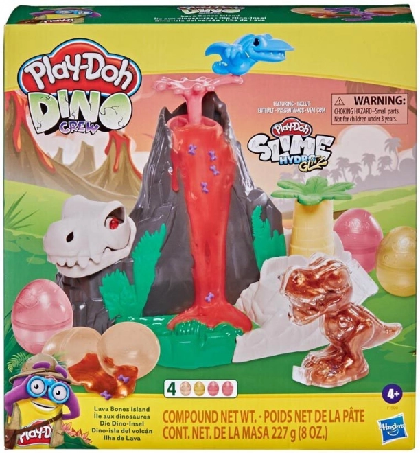 Play-Doh Dino Crew île de volcan de lave