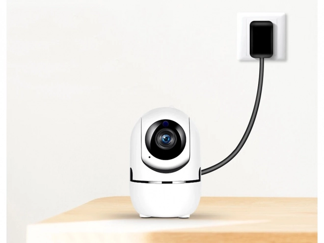 Caméra IP pour usage intérieur avec Wi-Fi et tête rotative