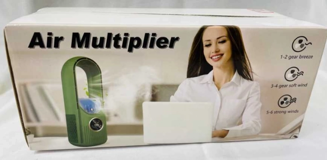 Ventilateur colonne sans pales avec mode silencieux et humidification de l'air