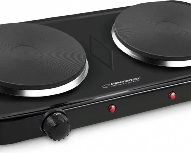 Cuisinière électrique double Cotopaxi, noire