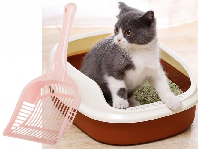 Pelle en plastique pour litière pour chat
