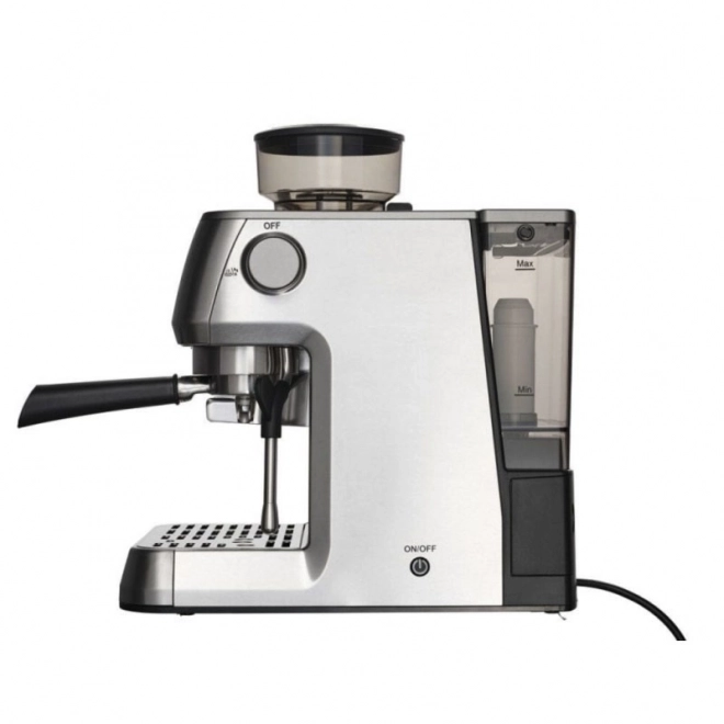 Cafetière Espresso Solis Grind & Infuse Perfetta argenté