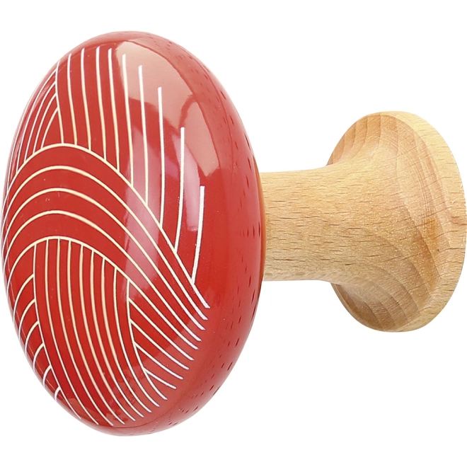 Design ornemental rouge