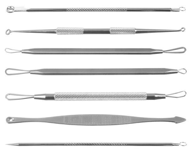 Kit de soins de la peau - extracteurs - 7 en 1