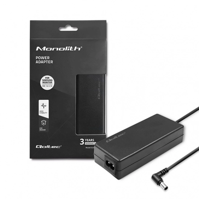 Adaptateur d'alimentation pour moniteur Samsung 30W avec câble