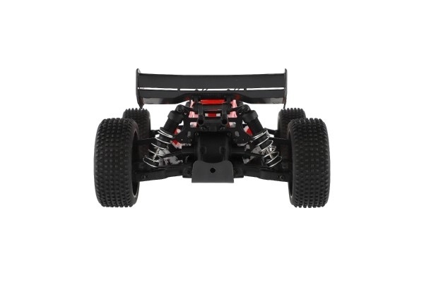 Voiture RC Buggy Bonzai Jubatus tout-terrain 30cm plastique 2,4GHz avec batterie + 2x pack supplémentaire dans la boîte 40x14x21 – Rouge