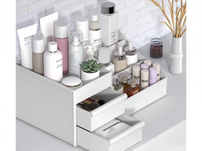 Organisateur pour cosmétiques et bijoux avec tiroirs
