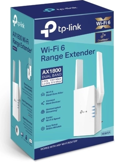 Wi‑Fi 6 (AX1800) rapide et stable