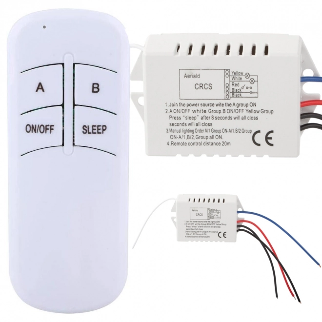 Interrupteur sans fil avec télécommande