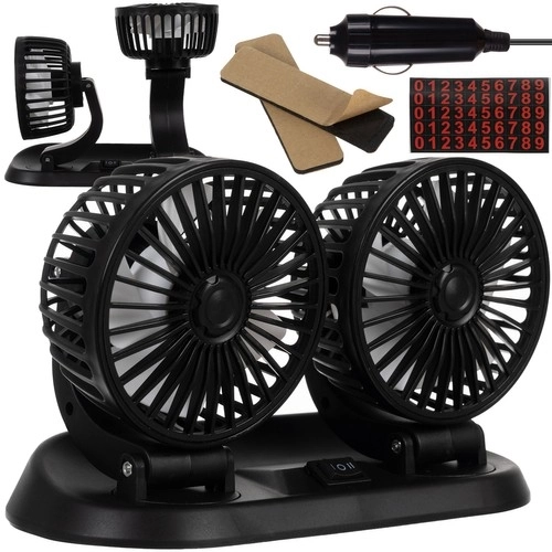 Xtrobb ventilateur double pour voiture 23222