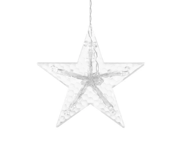 Guirlande lumineuse LED avec flocons et étoiles - 5 m, 138 LED