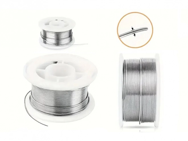 Étain à souder avec flux 80g 1mm