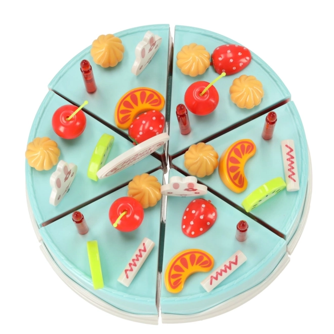 Gâteau d'anniversaire à découper - bleu