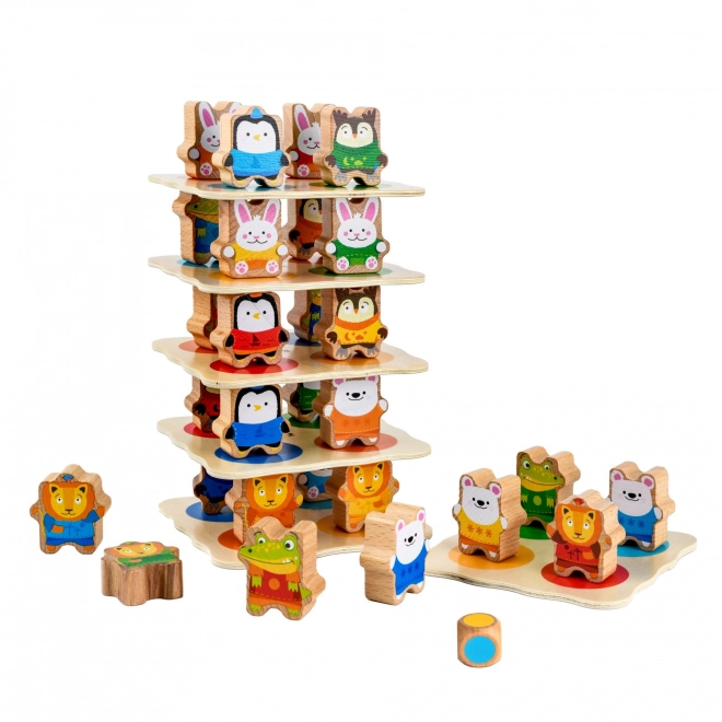 Lucy & Leo Tour des Animaux – ensemble de jeu en bois