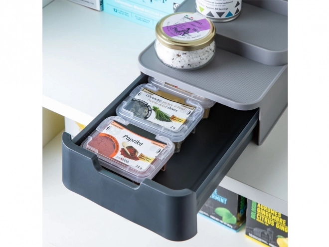 Organisateur de cuisine à trois niveaux