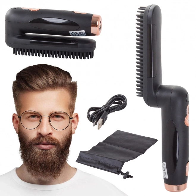 Lisseur multifonctionnel pour barbe et cheveux