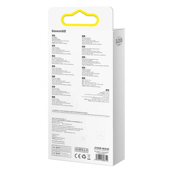 Câble USB Baseus Flash Series 3en1