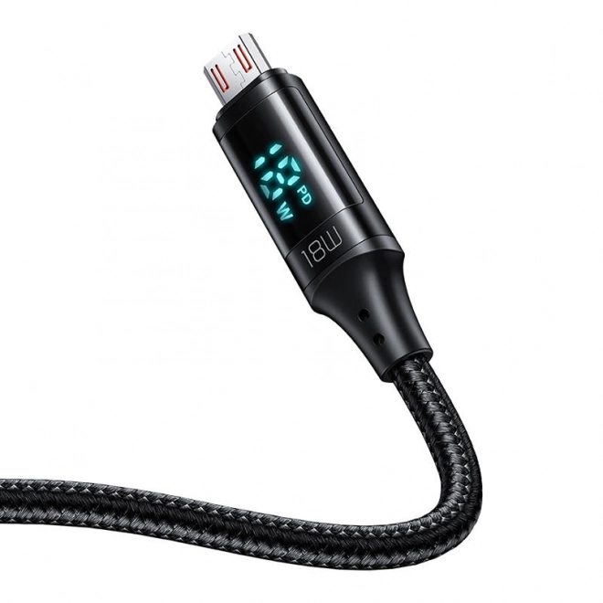 Câble Mcdodo CA-1070 USB à Micro USB, 3A, 1,2 m (noir)
