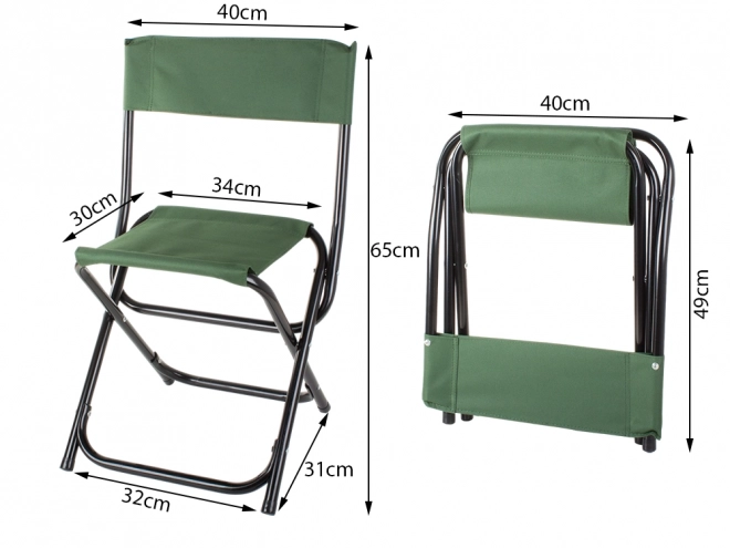 Chaise de pêche pliante pour poissons de grande taille
