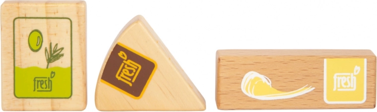 Aliments réalistes pour jouer au cuisinier et au magasin