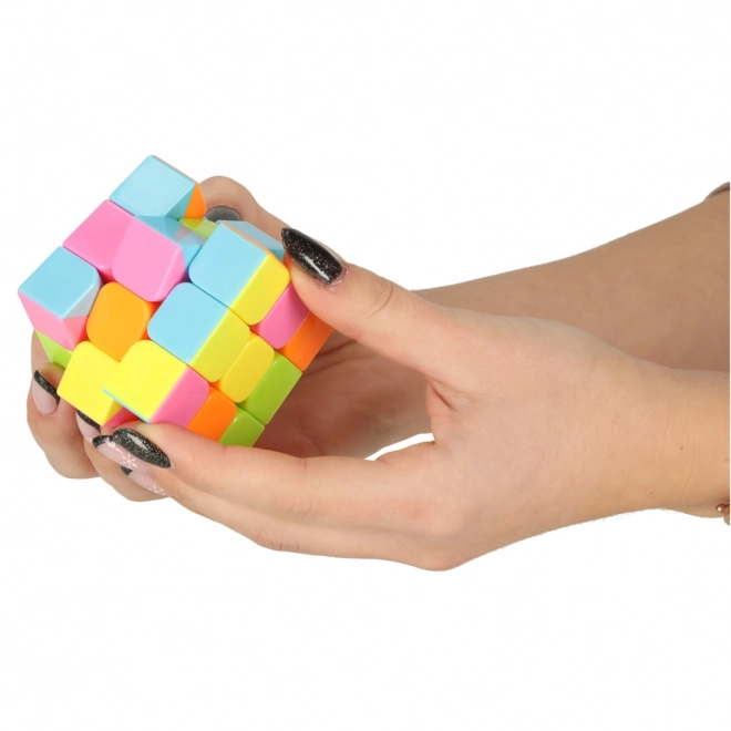 Puzzle cube 3 x 3 néon