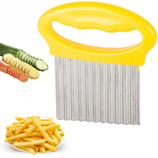 Coupe-légumes à lame ondulée