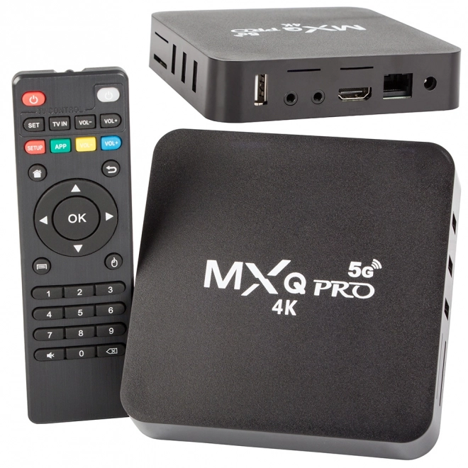 Boîtier TV intelligent avec Android 4K