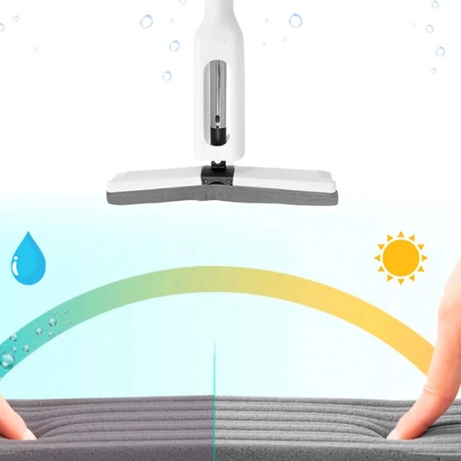 Balai éponge pliable pour nettoyage de sols
