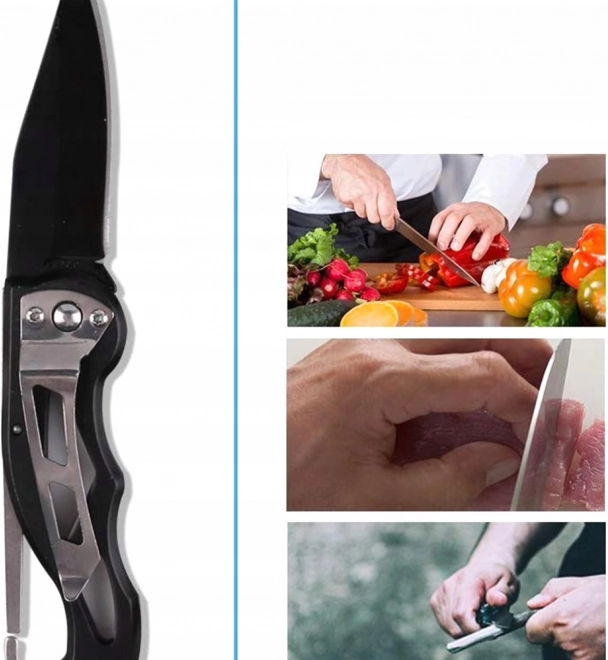 Couteau pliant toujours à portée de main
